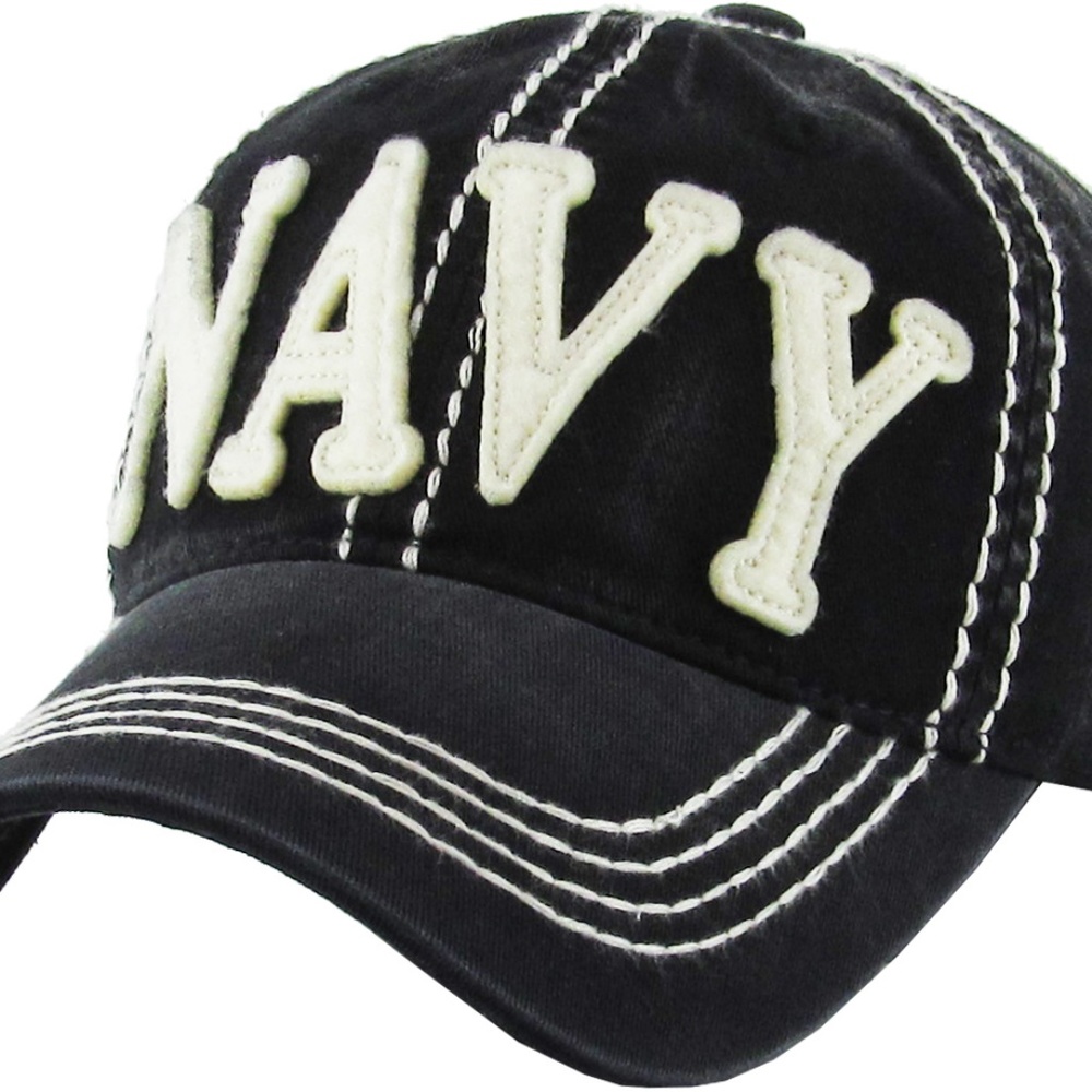 NAVY VINTAGE BALLCAP